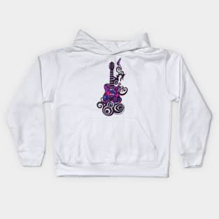 Travelers guitar Kids Hoodie